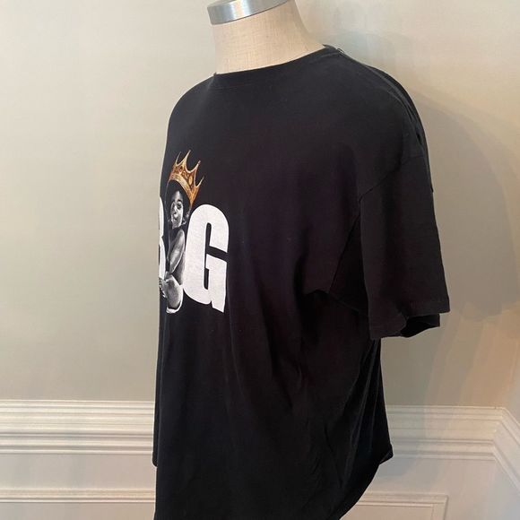 Crowned Baby Biggie Notorious BIG Black T-Shirt(85) - Picture 8 of 9